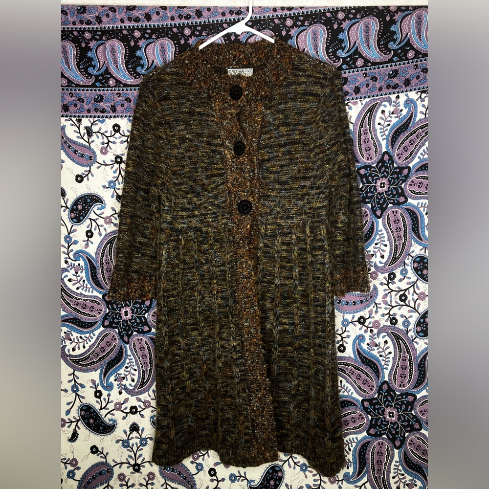 Curio boho duster sweater